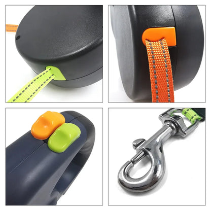 Automatic Retractable Dual Leash