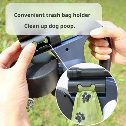 Automatic Retractable Dual Leash