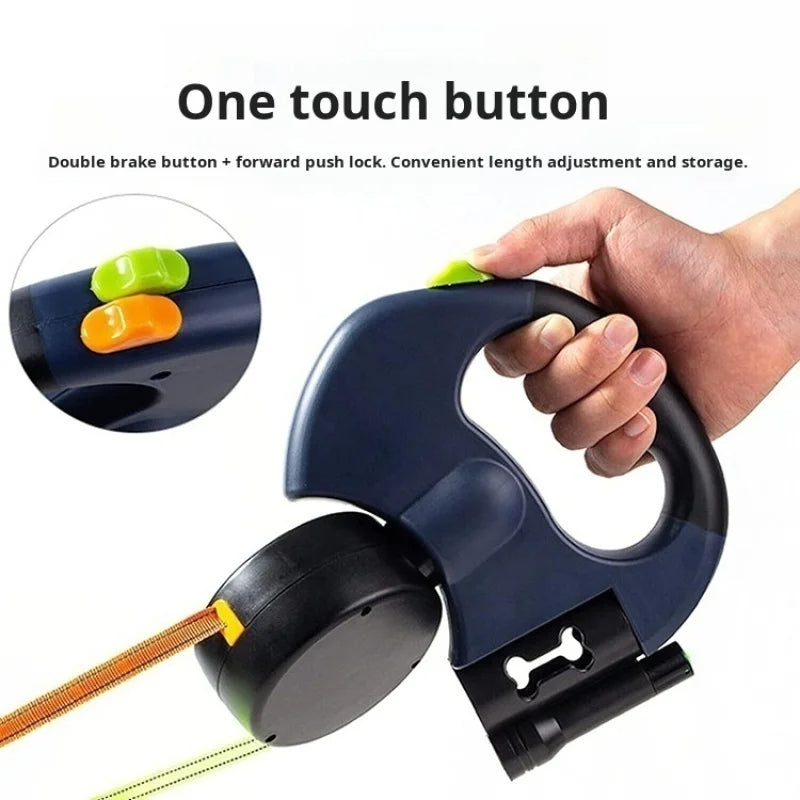 Automatic Retractable Dual Leash